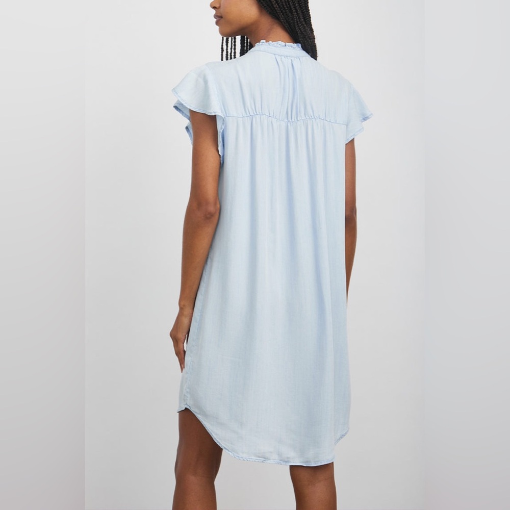 Rails Kat Eco Light Vintage Denim Dress Tunic - Picture 3 of 5